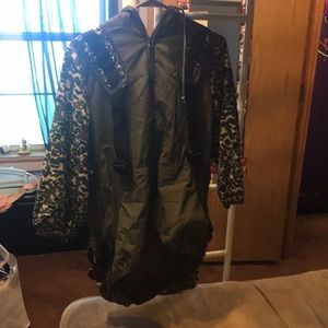 Cute cat camo jacket. Super fun and comfortable!